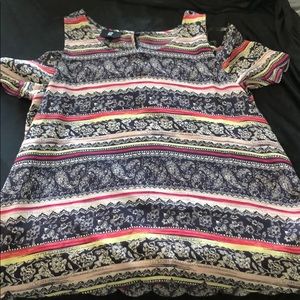 Multicolor shirt never worn